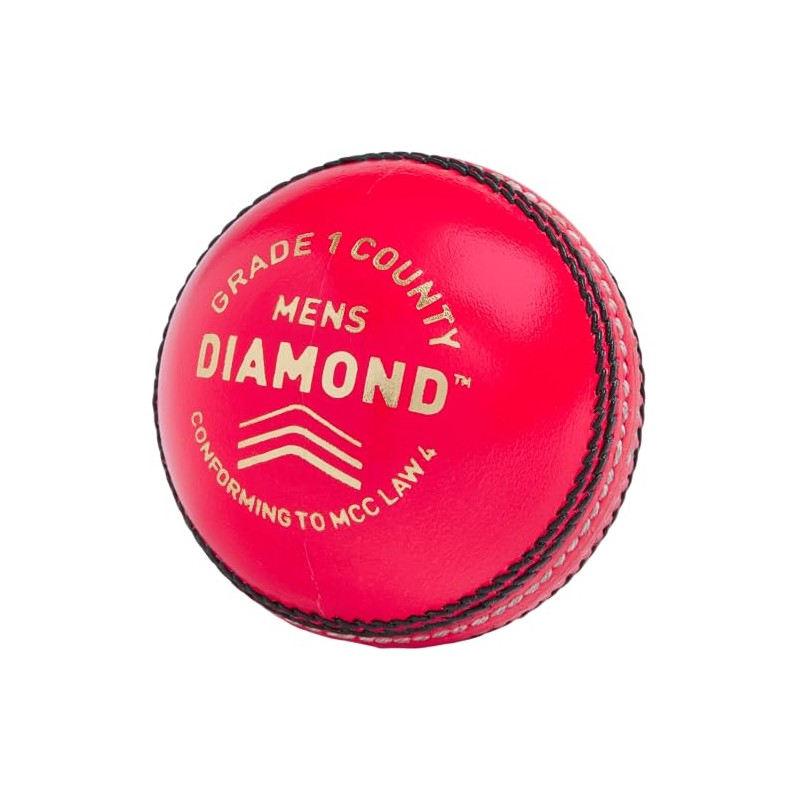 Gunn & Moore GM Leather Cricket Match Ball, Diamond Grade