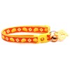Cheese Cat Collar with Charm & Bell | Safety Breakaway