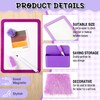 Wonderjune 12 Pcs Locker Accessories Kit Magnetic Mirror Whiteboard Pen