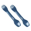 Lifeventure Ellipse Reusable Plastic Spork For Camping, Travel & Outdoor