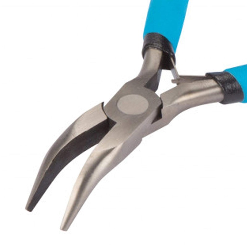 Blue Spot 08505 Dipped Handle Mini Bent Nose Plier -