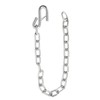 77cm Trailer Safety Chain, 3500lb Capacity, 12mm Hook Thickness, 6.3mm