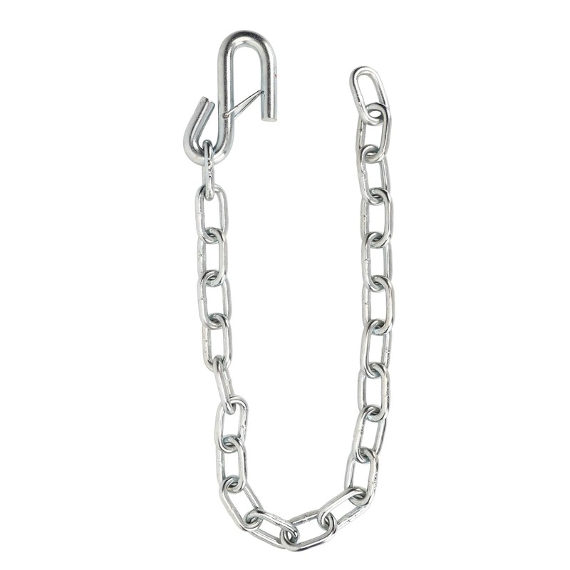 77cm Trailer Safety Chain, 3500lb Capacity, 12mm Hook Thickness, 6.3mm