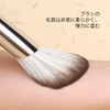 EDTRE Ebony Multi-functional Makeup Brush, Cheek Brush, Fluffy, Powder Brush,