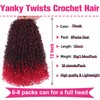 Unionbeauty Pre-wisted Yanky Twist Crochet Hair 12 Inch 8 Bundles