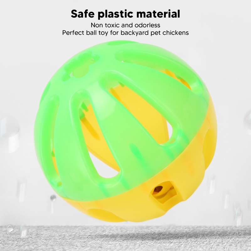 Chicken Ball Toy Slow Feeding Safe Odorless Interesting Fruit Vegetable