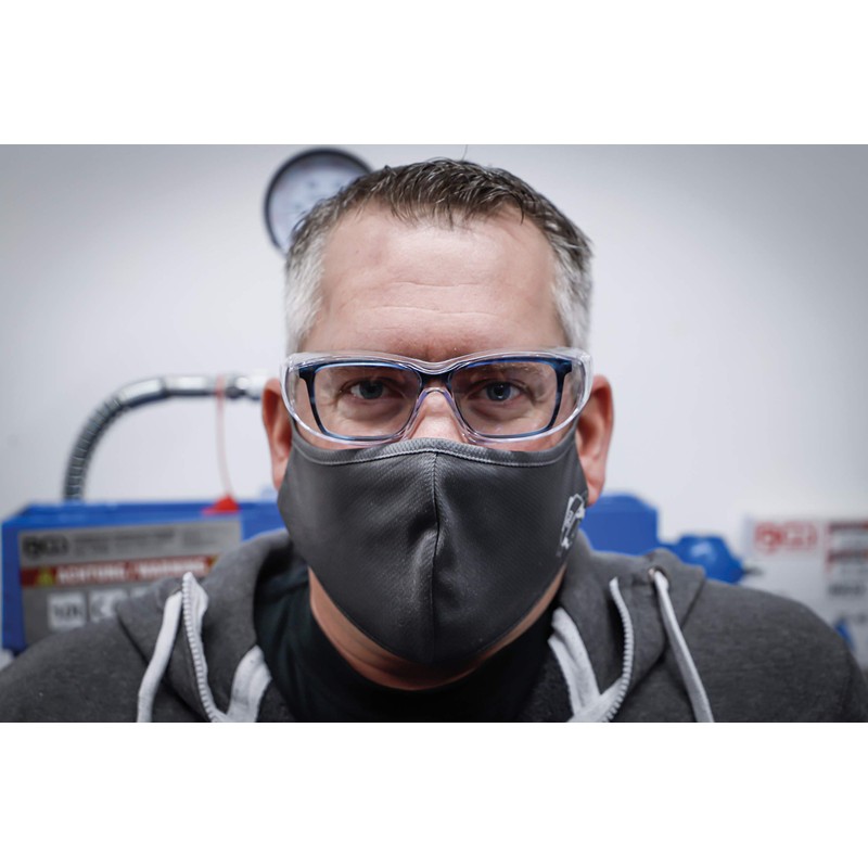 BGS 3701 Safety Glasses Transparent for Construction Site, Laboratory, Workshop