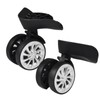 ZAWELIYO Nylon Luggage Caster Wheels Quiet, Travel Suitcase Swivel Wheel