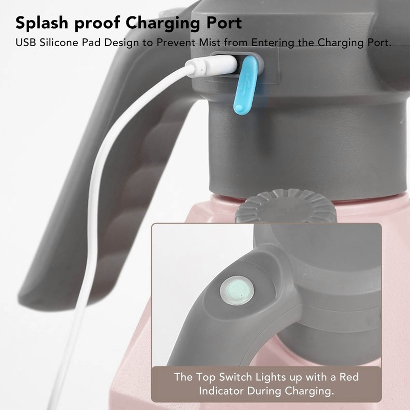 Electric Spray Bottle Plant Mister for Indoor Outdoor Plants 3L
