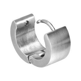 FILANGO 1 Pair of Surgical Steel Hoop Earrings, Choice of Colours and Sizes, Stainless Steel