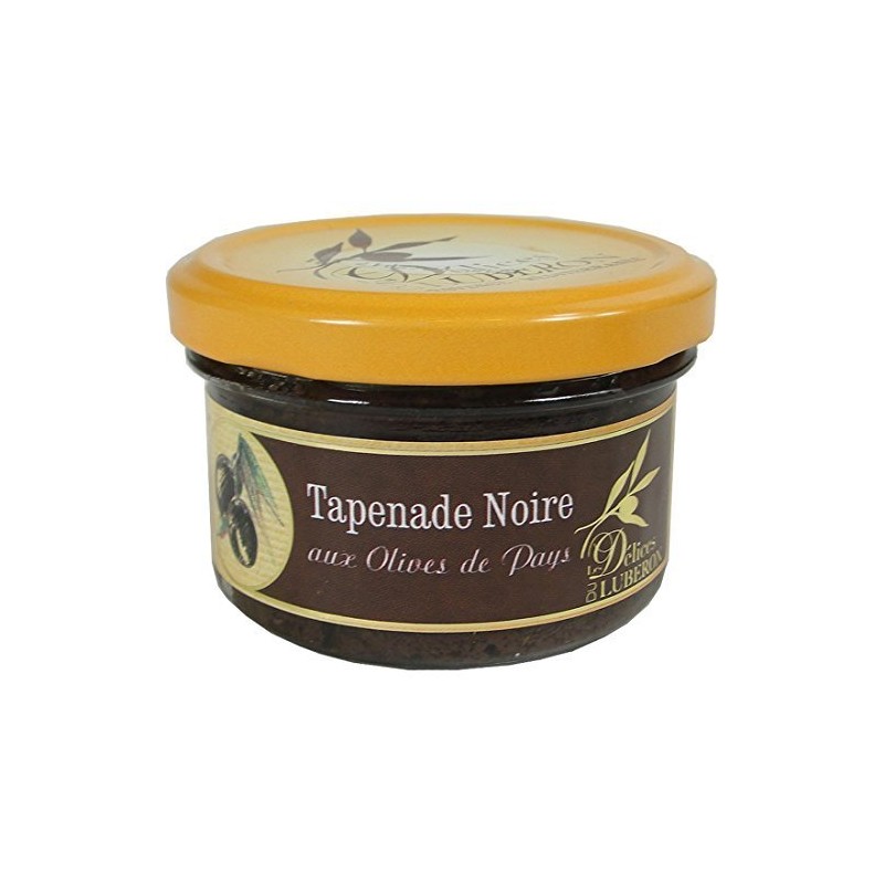 Delices du Luberon. Black Olive Tapenade. 90g (3.1oz)