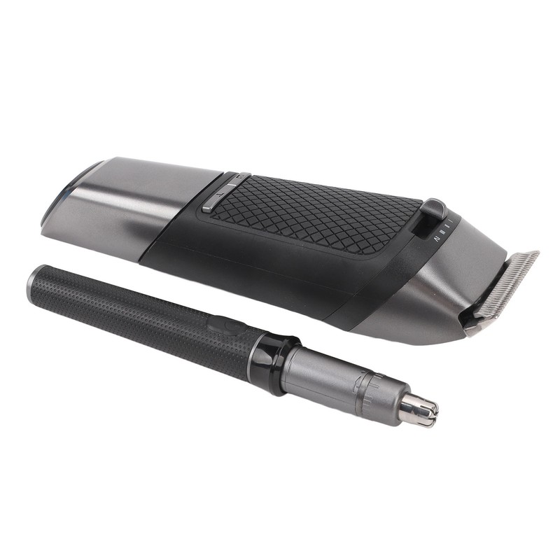 Hair Clipper Kit with Nose Trimmer LCD Display 2 Speed