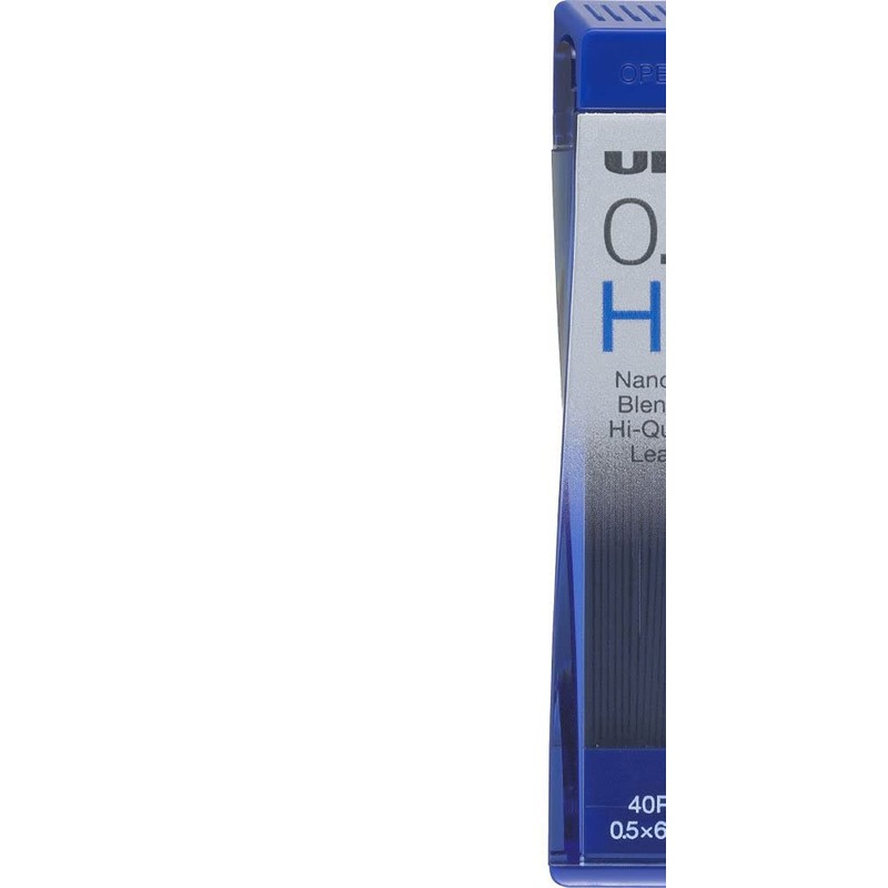三菱鉛筆 uni ナノダイヤ シャープ替芯 0.5mm HB 黒 [1個] uni0.5-202ND