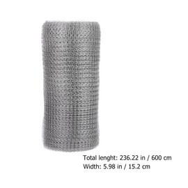 VILLFUL Rodent Mesh Stainless Steel Woven Wire Screen for Blocking Pests and Protecting Homes Easy to Cut
