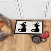 'Witch Cat Silhouette' Pet Feeding Mat (PM00014793)