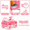 CIYOKID 12V Electric Kids Ride On Car for Toddlers,Fist Interactive