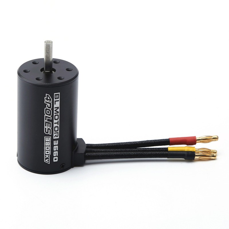 Waterproof 3660 3800KV Brushless Motor for 1/8 1/10 Remote Control