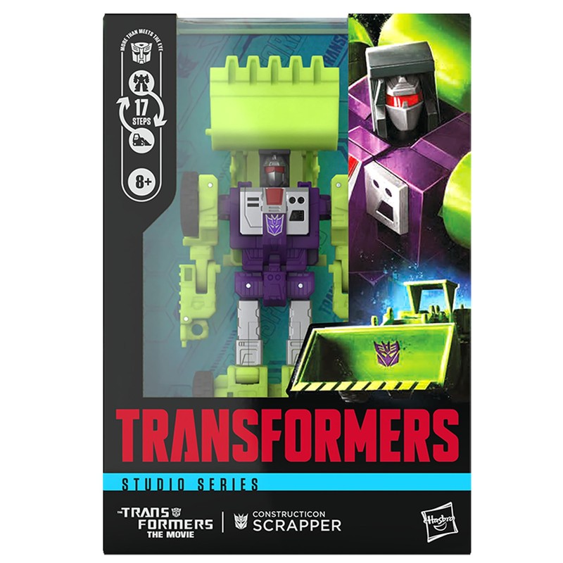 Transformers Toys Studio Series Voyager Class The Movie Constructicon Scrapper,