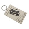 BlackStuff Carbon Fibre Keyring Compatible with 3 Series F30 F31