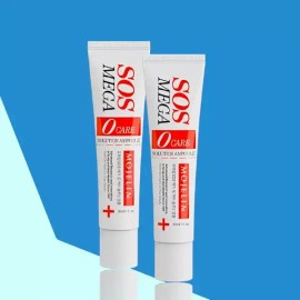 Mozelim 모제림 SOS메가 M케어 솔루션 앰플 30ml x 2개 [O케어 솔루션 앰플 30ml x 2개] Mojerim SOS Mega M Care Solution Ampoule 30ml x 2 [O Care Solution Ampoule 30ml x 2]