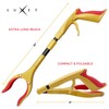 Grabber Reacher Tool - Latest Version Luxet 19 Inch Gold&Black,
