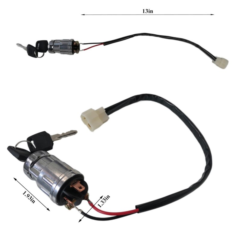 JOEEGO Ignition Starter Switch Assembly Fits for Evolution Golf Carts,