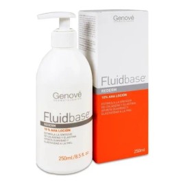 Genové Fluidbase Rederm Loción 10 % AHA, Renueva y Suaviza, 250 ml