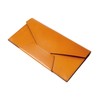 Dom Teporna Single-Piece Leather Bill Compartment No Coin Pocket Long
