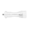 2pcs ZONADAH Transparent Pepper Mill 6 Inch Manual Salt Pepper