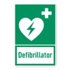 Sticker: 300 x 200 mm, 1 piece, automated external defibrillator