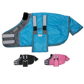 Derby Originals No-Hardware Foal & Mini Horse Winter Stable Blanket – 420D Breathable Shell, 150g Insulation, Triple-Layer Design, Reflective Safety, Adjustable Fit, 1-Year Warranty