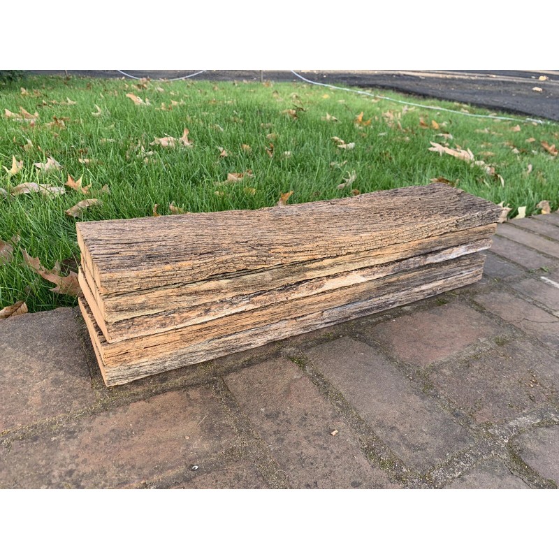 24" Reclaimed Rustic Fence Boards 5 Planks Weathered Barn Wood