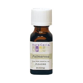 Aura Cacia Aromatherapy Palmarosa Essential Oil 1/2 Oz. Bottle