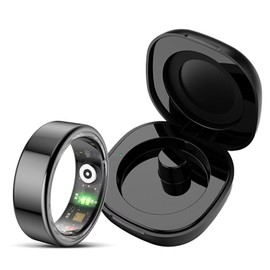 Smart Ring Android Smart Rings for Men Women Fitness Tracker Ring Sleep Tracker Smart Ring Fitness Ring Pedometer Fitness Tracker IOS Heart Rate Heart Rate Monitor Sport Health Ring Black Rose Gold