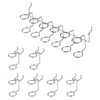 SPEEDWOX 7pcs Perforated Board Ring Hook Bottle Holder Hook Perforated