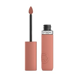 L’Oréal Paris Infaillible Le Matte Resistance Labial Líquido de Larga Duración por 16H, a Prueba de Agua, Color Intenso, con Ácido Hialurónico, Tono Worth It