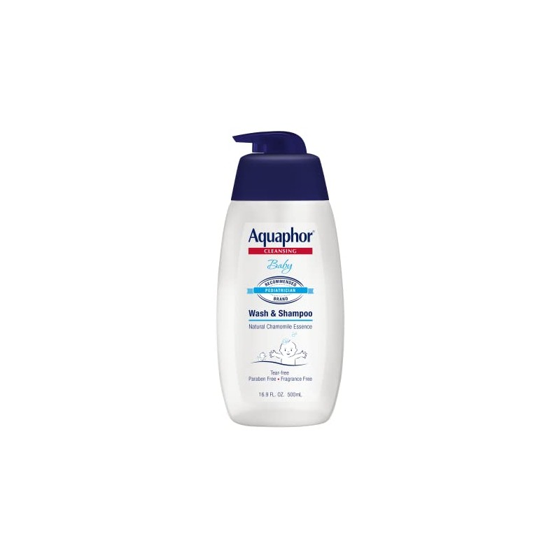 Aquaphor Baby Wash & Shampoo 16.9 Fluid Ounce