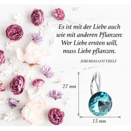 Rivoli 925 Silver Earrings Austrian Zirconia - Jewellery for Women and Girls - Drop Earrings Ideal for Gifts for Women Gift for Mother Wife Daughter, Sterling Silver, Crystal