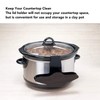 Lid Pocket, Slow Cooker Lid Holder for Cooking, Kitchen Lid
