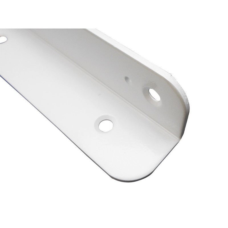 Yamaguchi Yasu Seisakusho S-117 Color Long Angle (Iron), White, 3.9