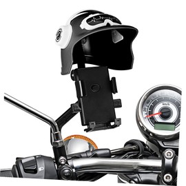 VORCOOL Motorcycle Waterproof Sunshade Bracket Cap Motorcycle Phone Mount Phone Stand Rack Bike Smartphone Holder Bike Phone Handlebar Mount