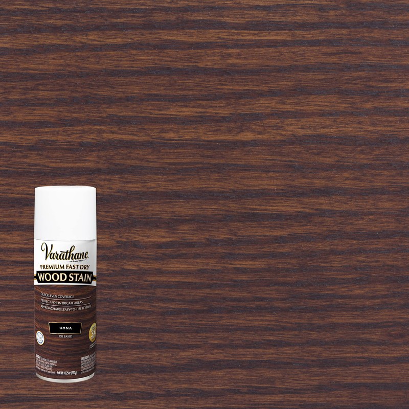 Varathane 385549-6PK Premium Fast Dry Wood Stain Spray, 10.25 oz,