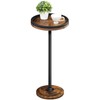 HOOBRO Small Round Side Table, Drink Table, Coffee Martini Table