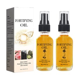 Blais Castor Oil Rosehip Oil Black Seed Oil, Castor Oil Black Seed Oil Rosehip Oil Face Serum, Natural Face Oil Anti-Aging Serum Natural Skincare, Nourishing, Firming Skin, Diminishing Wrinkles (2pcs)