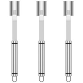 Corn Peeler, Corn Cob Peeler, Corn Cob Stripper with Long Handle Hangable Corn Cob Stripper Practical Reusable Corn Cutter Efficient Corn Scraper for Home Kitchen