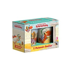 Der kleine Drache Kokosnuss - Melaminbecher Set: 2er Set
