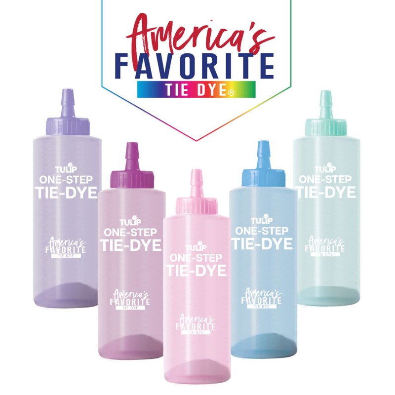 Tulip One-Step Tie-Dye Kit チューリップワンステップタイダイキット 5色キット かわいいパステル DIY 絞り染め