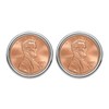 US 1995 Lincoln Small Cent BU Uncirculated Coin Silver Plated