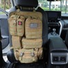 Jimikay Tactical Car Seat Back Organizer Hanger Bag with 5