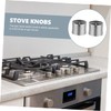 CAXUSD Metal Stove Knobs Gas Cooker Knob Replacement Stove Knobs